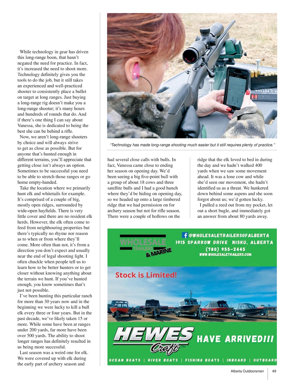 Alberta Outdoors Preview Pages