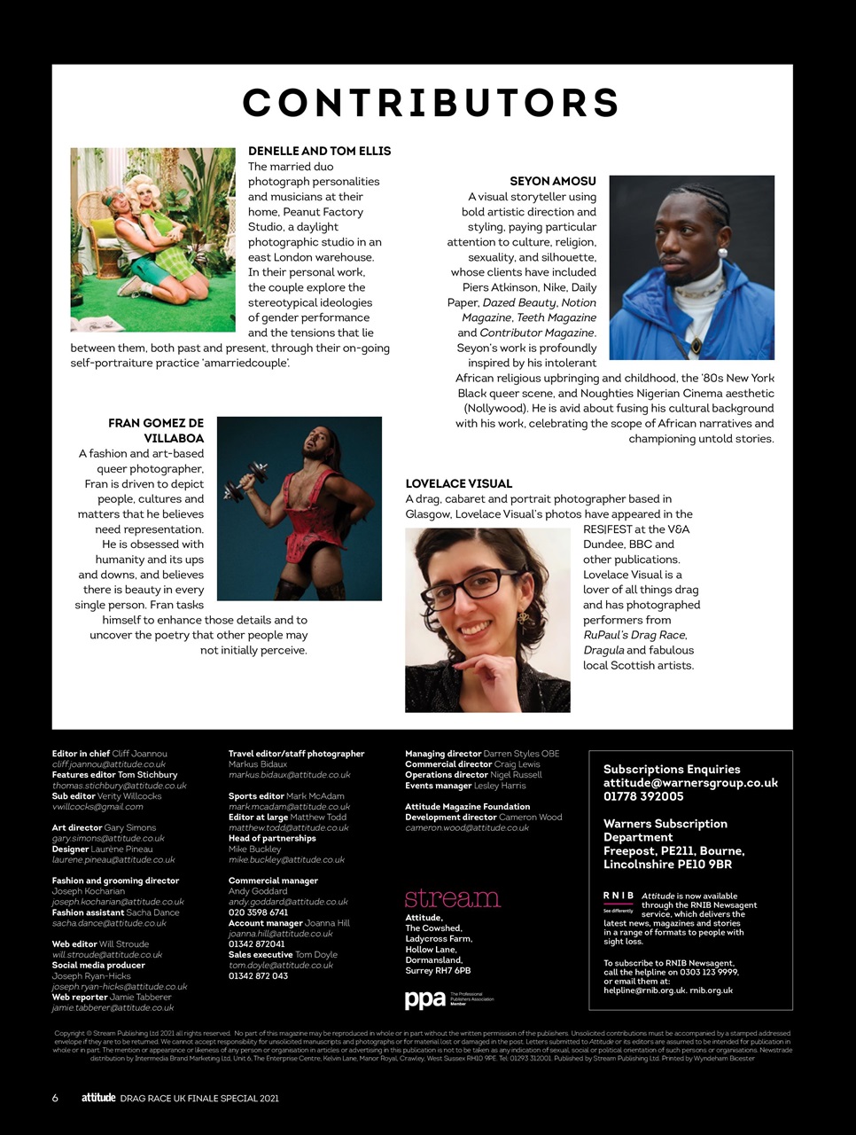 Attitude Preview Pages