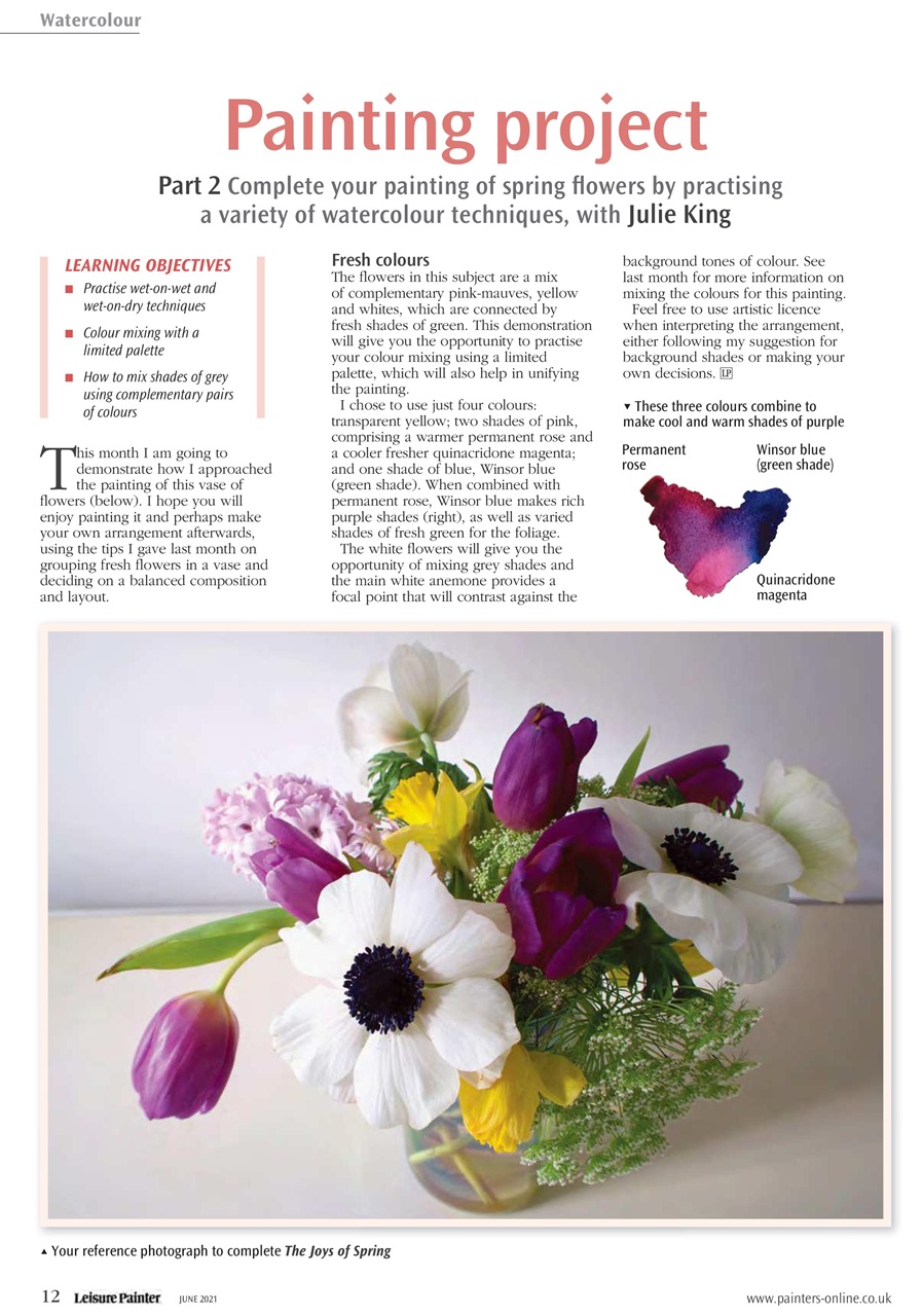 Leisure Painter & The Artist Preview Pages