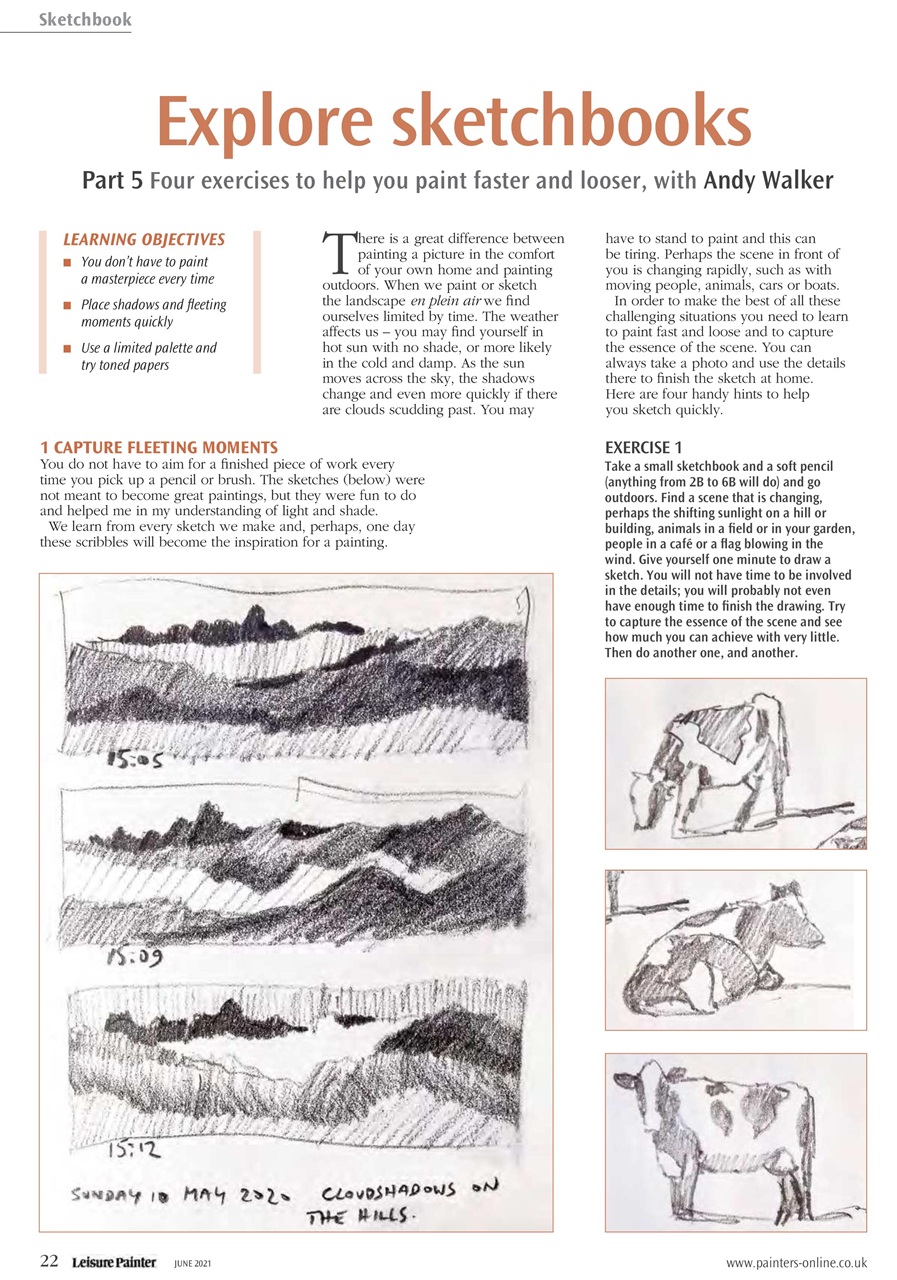 Leisure Painter & The Artist Preview Pages