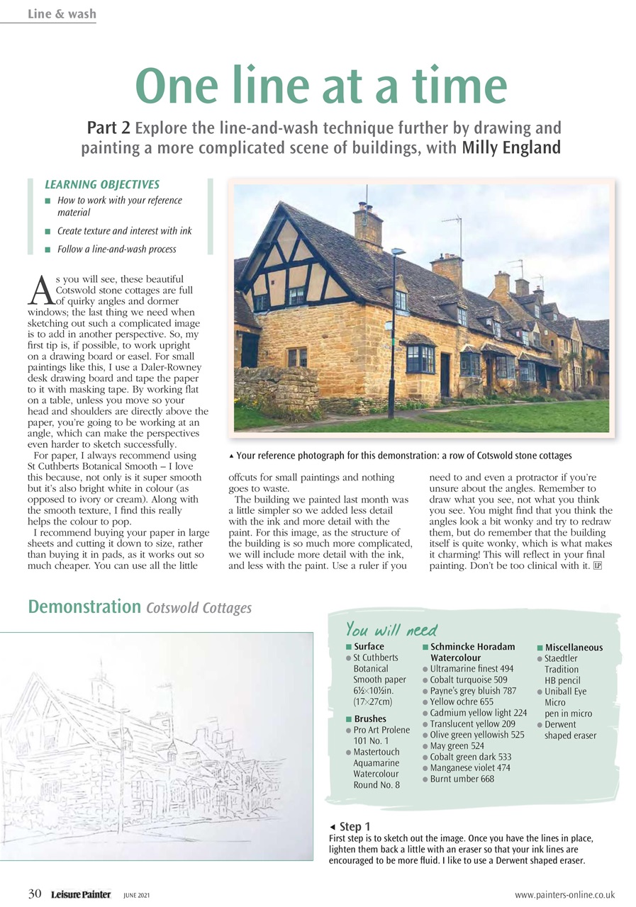 Leisure Painter & The Artist Preview Pages