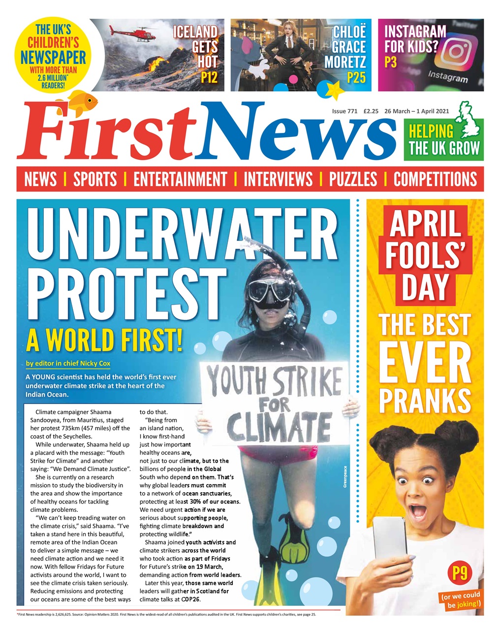 First News Preview Pages