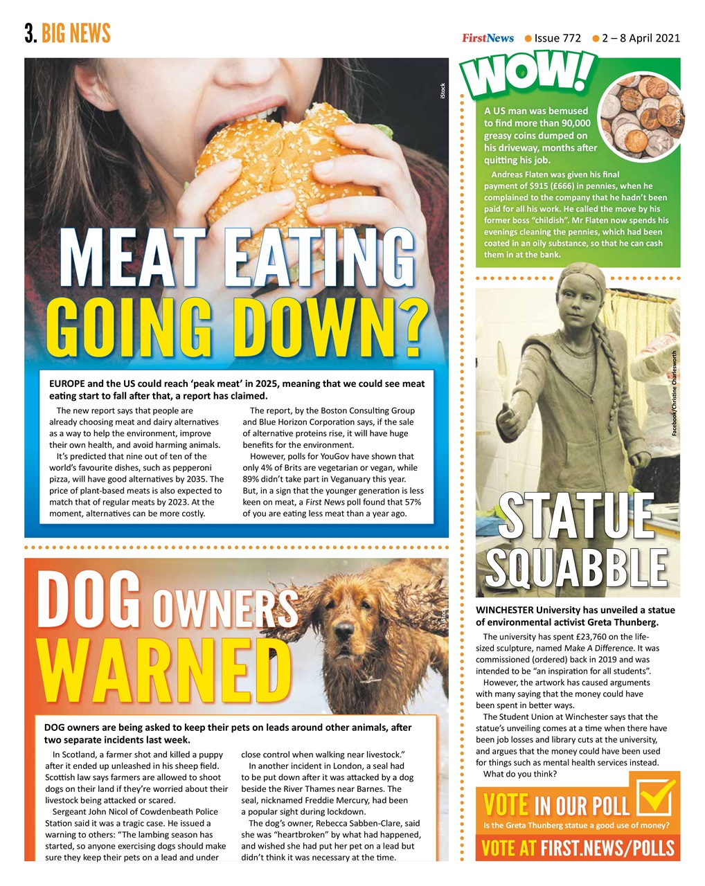 First News Preview Pages