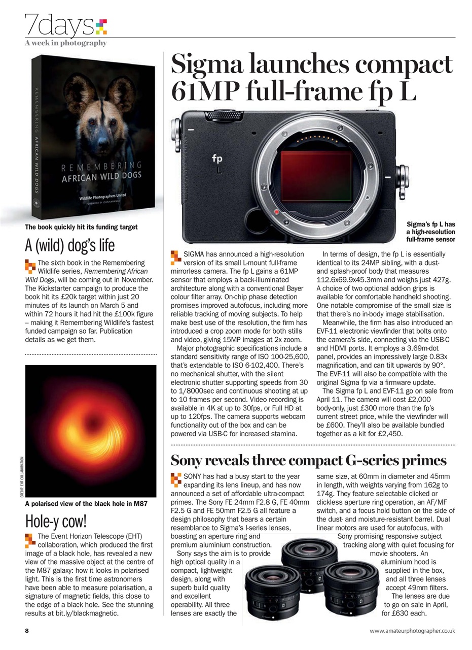 Amateur Photographer Preview Pages