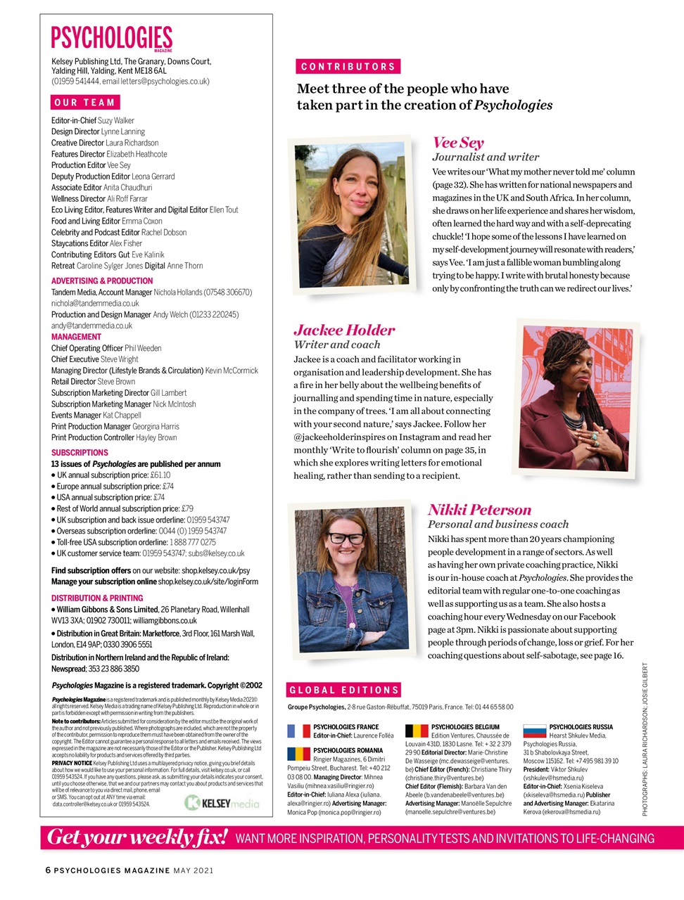 Psychologies Preview Pages