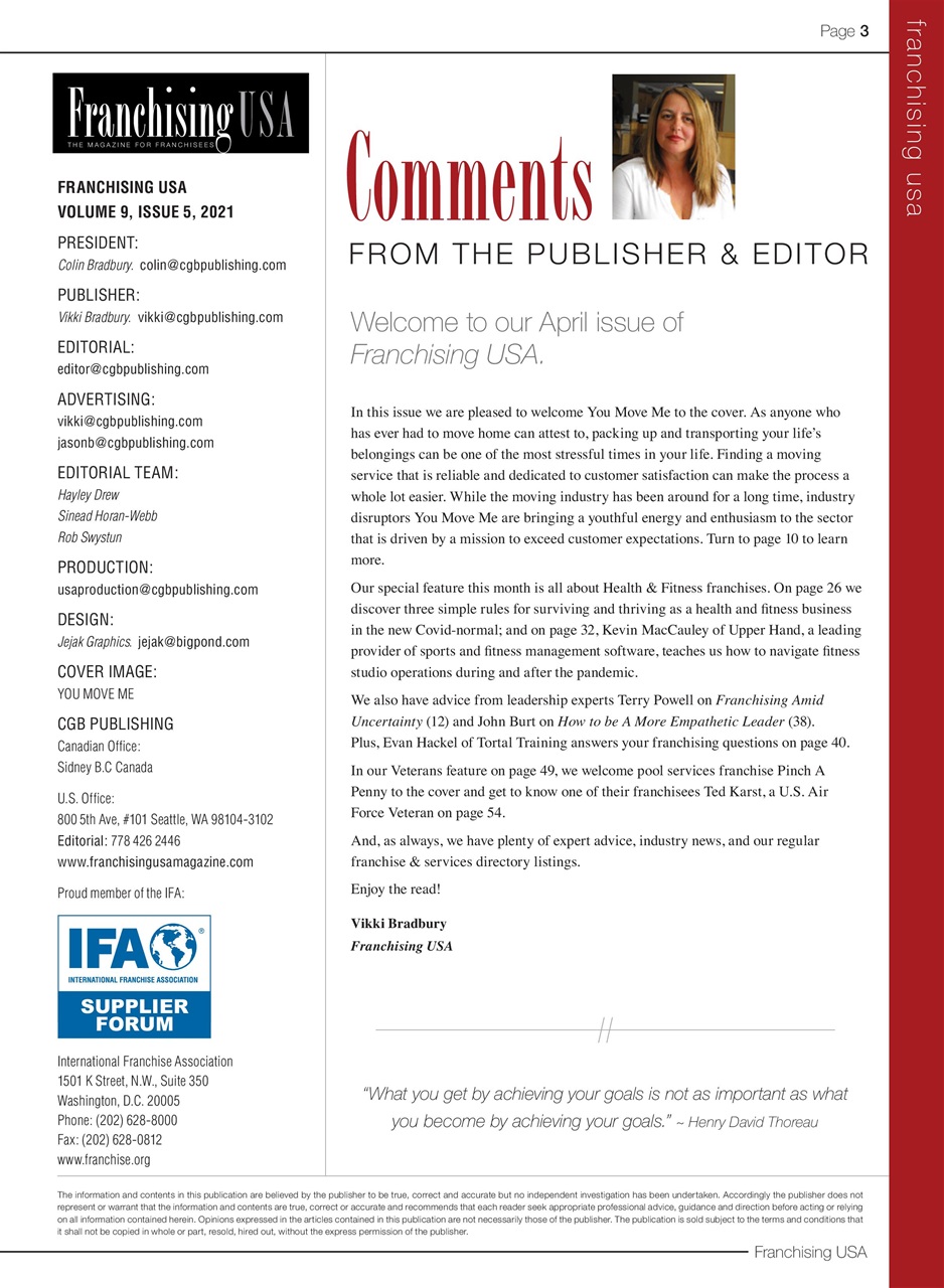 Franchising USA Preview Pages