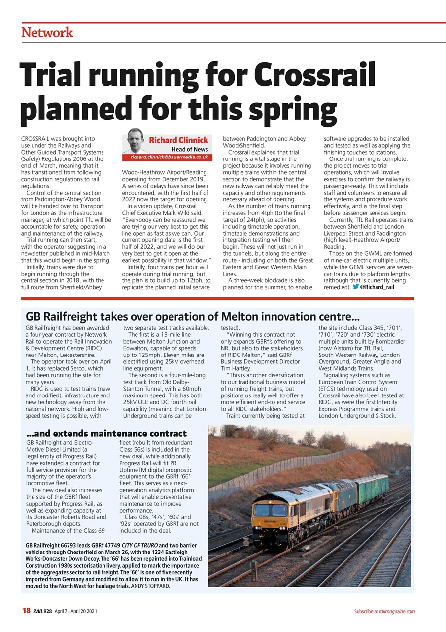 Rail Preview Pages
