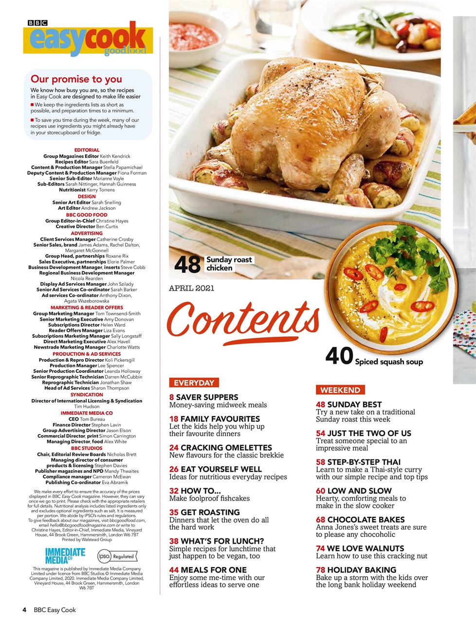 Easy Cook Magazine Preview Pages
