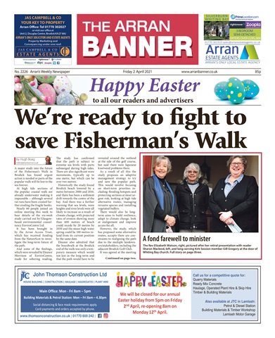 Arran Banner issue 02 Apr 2021