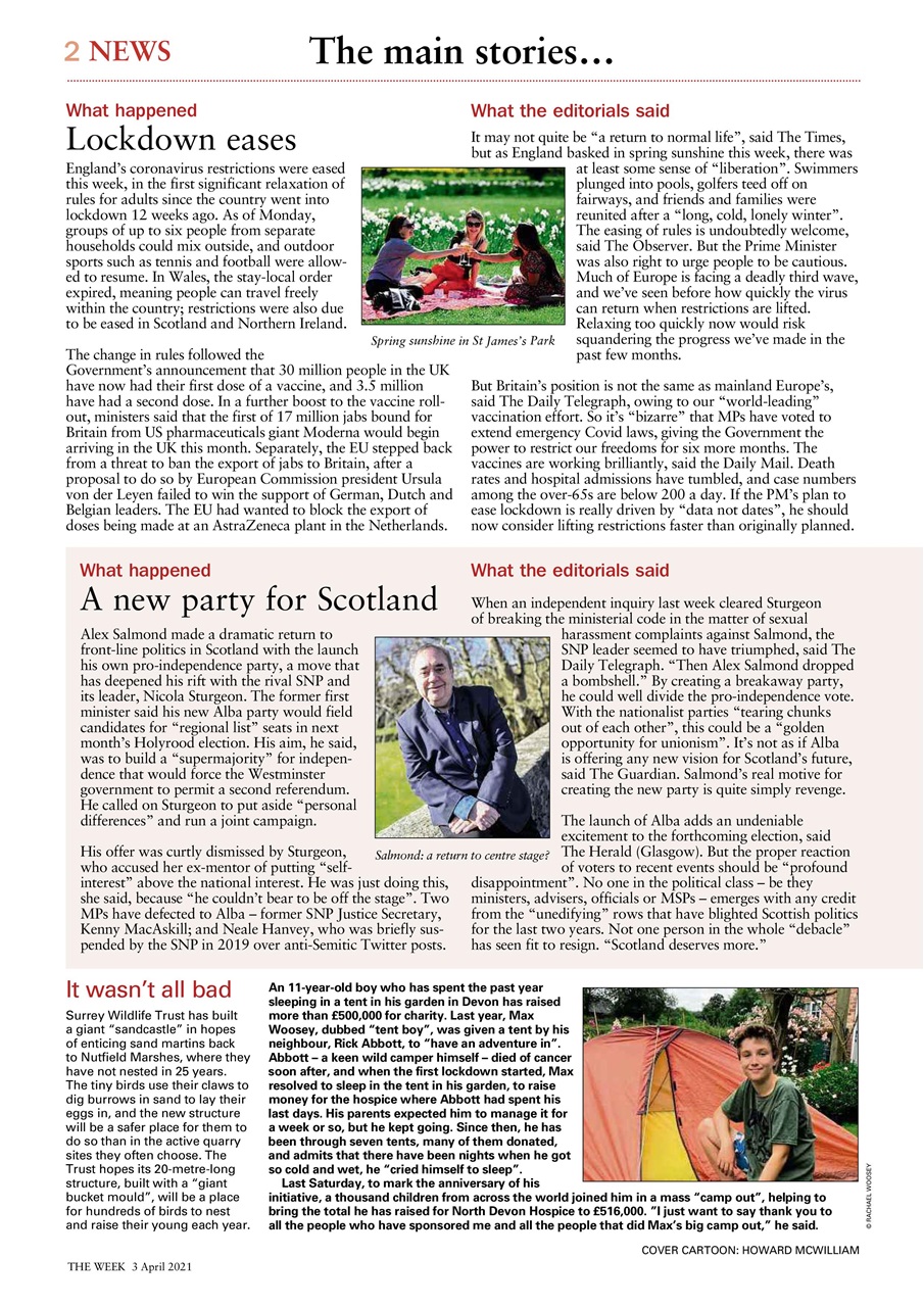 The Week Preview Pages