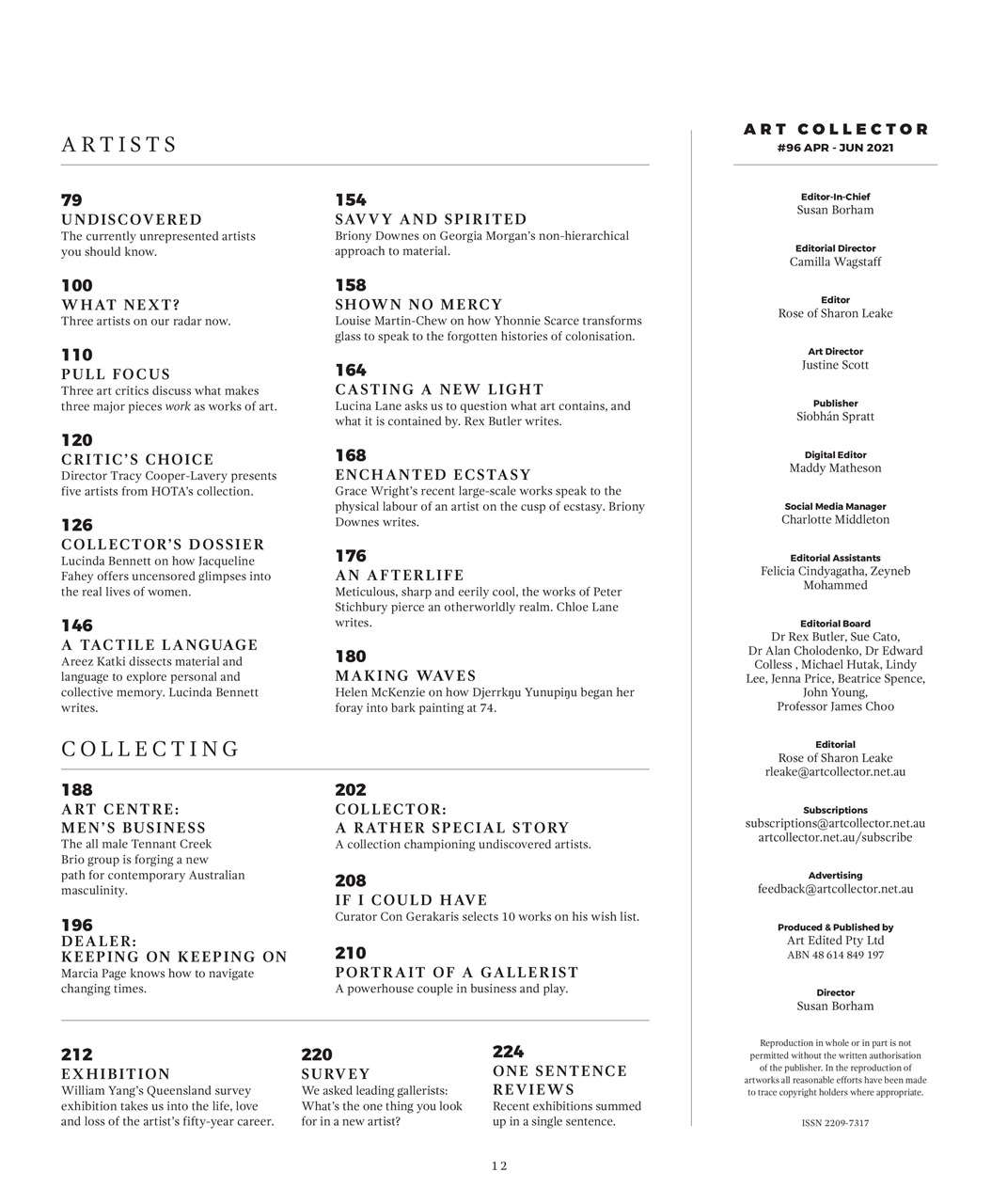 Art Collector Preview Pages