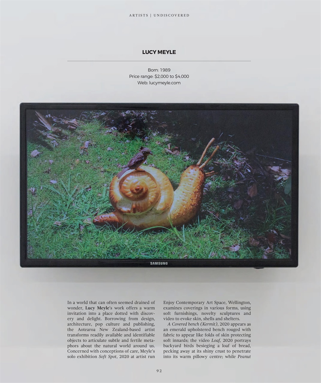 Art Collector Preview Pages