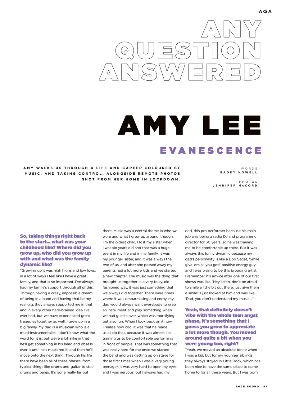 Rock Sound Magazine Preview Pages