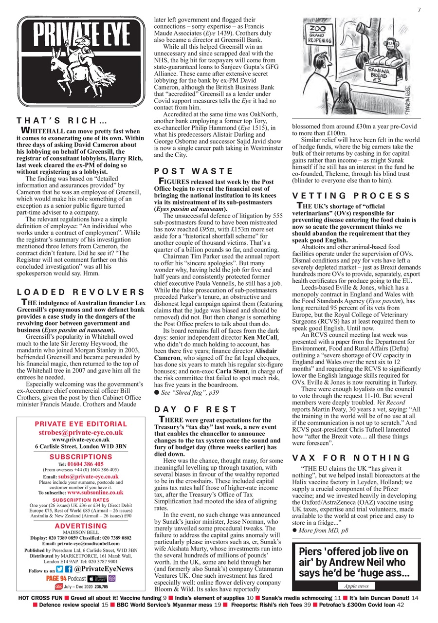 Private Eye Preview Pages