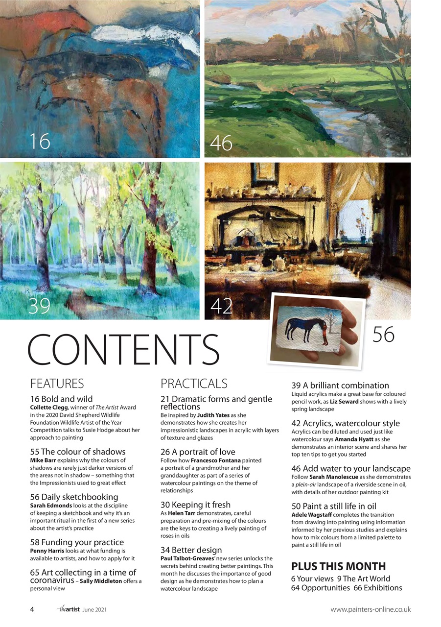 The Artist Preview Pages