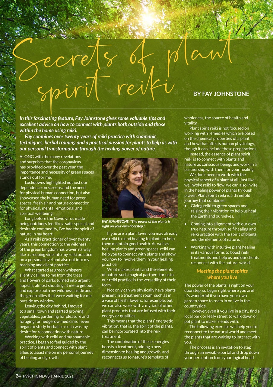 Psychic News Preview Pages