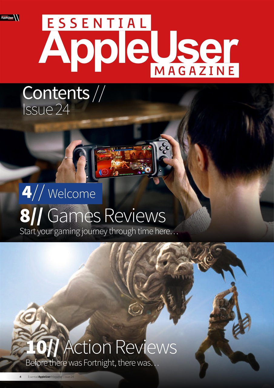 Essential Apple User Preview Pages