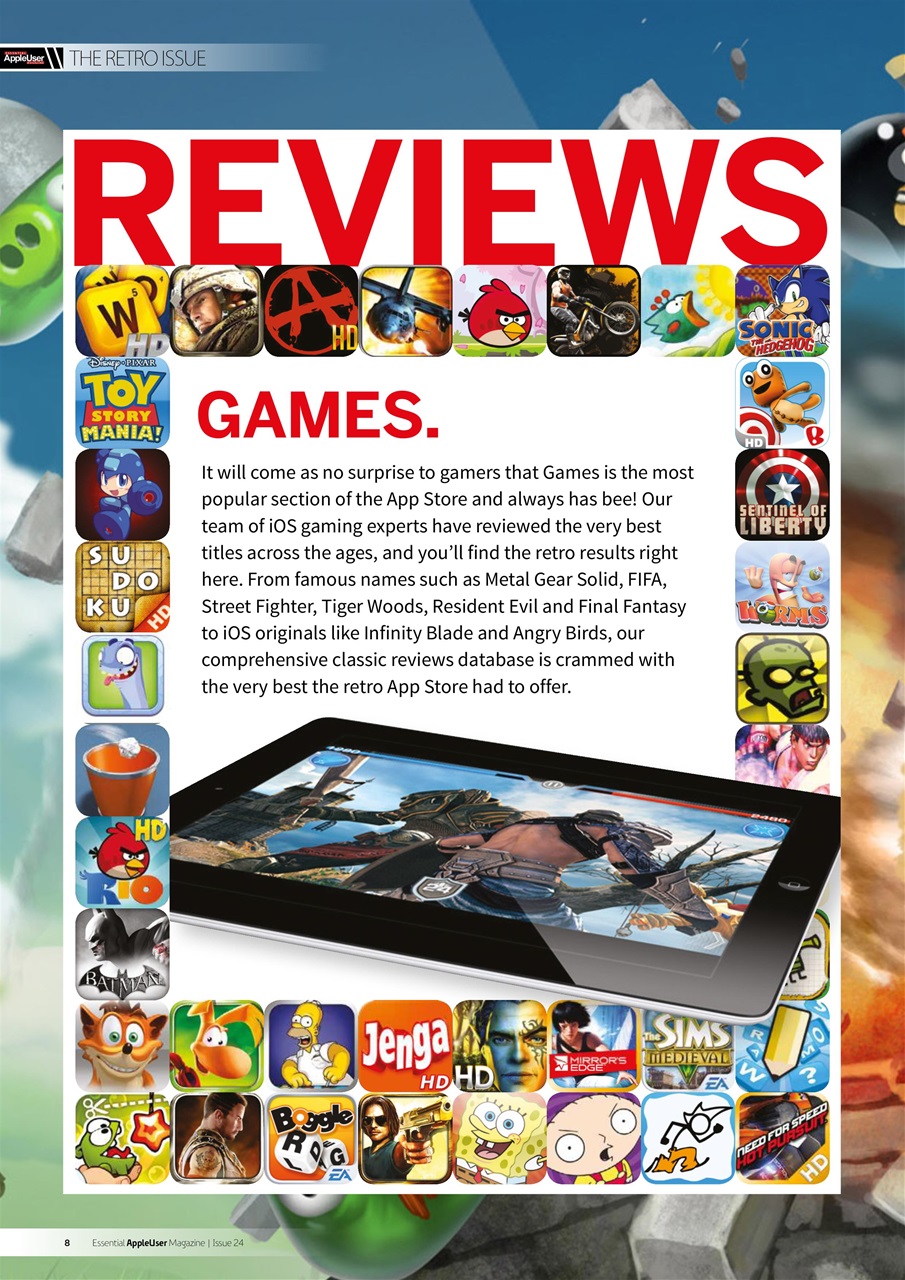 Essential Apple User Preview Pages