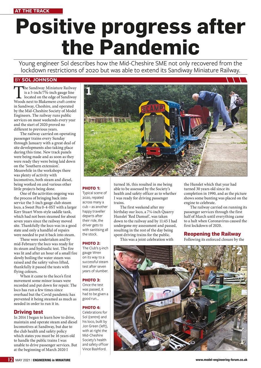 Engineering in Miniature Preview Pages