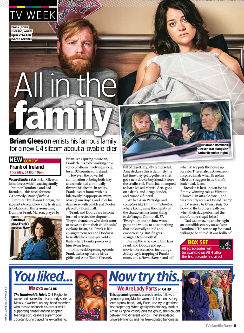 TV & Satellite Week Preview Pages