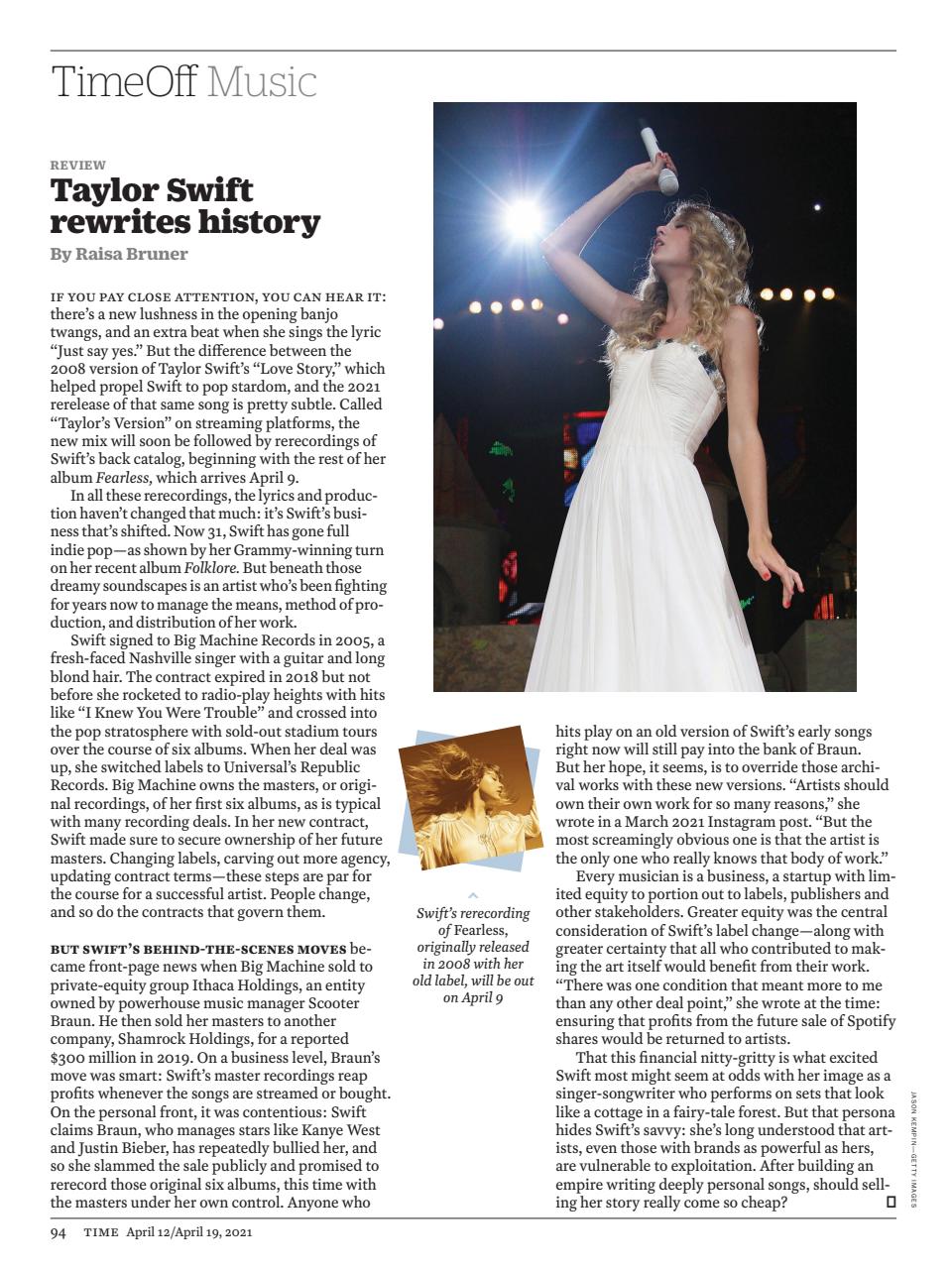 TIME Magazine Europe Preview Pages