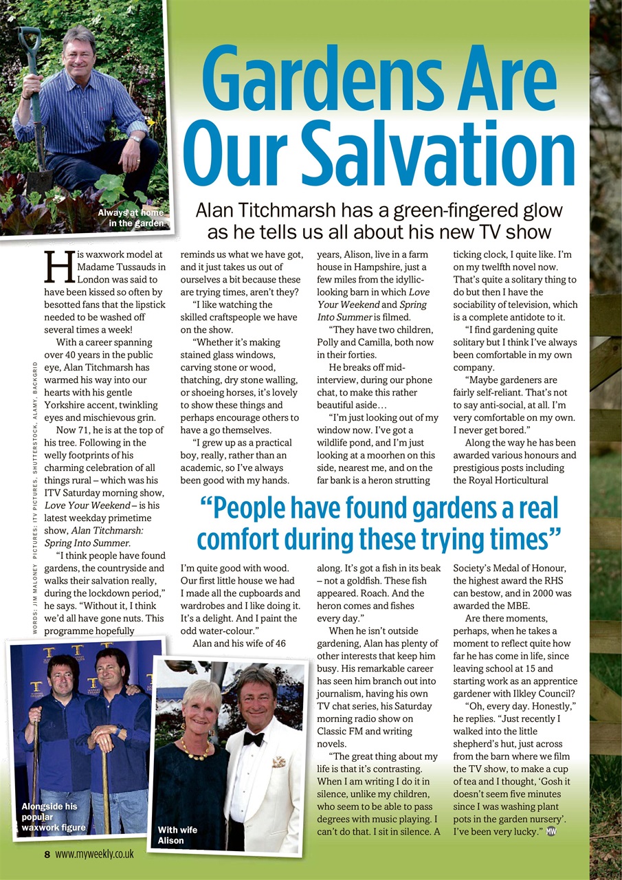 My Weekly Preview Pages