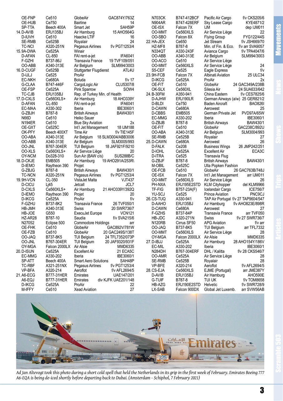 Scramble Magazine Preview Pages