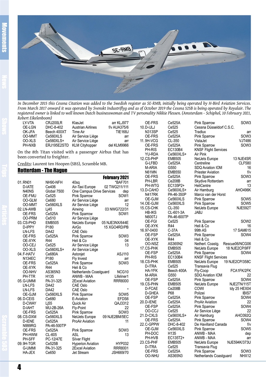Scramble Magazine Preview Pages