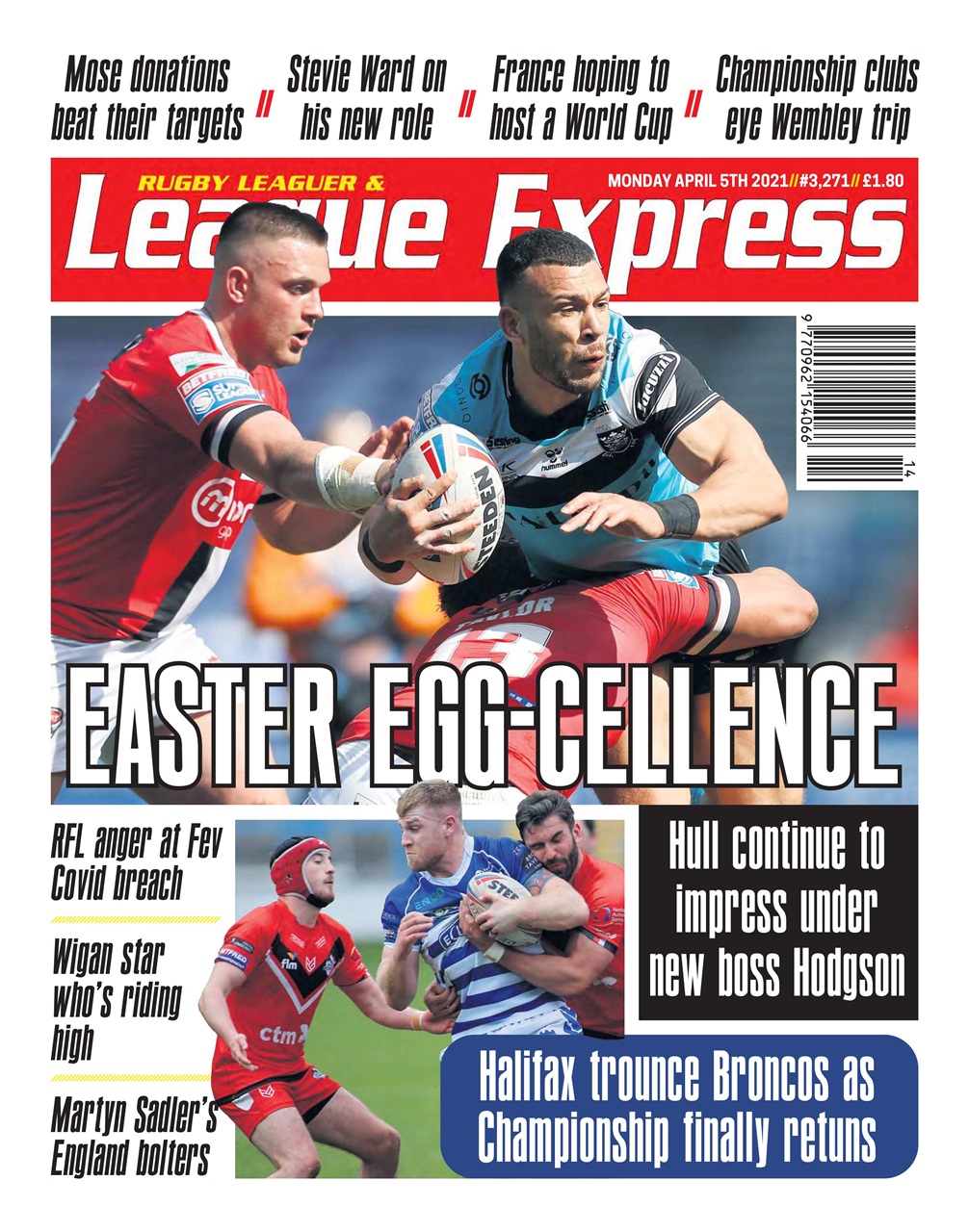 League Express Preview Pages