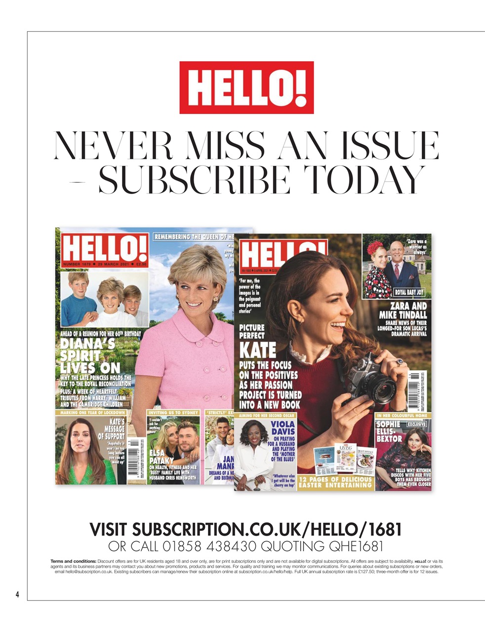 Hello! Magazine Preview Pages