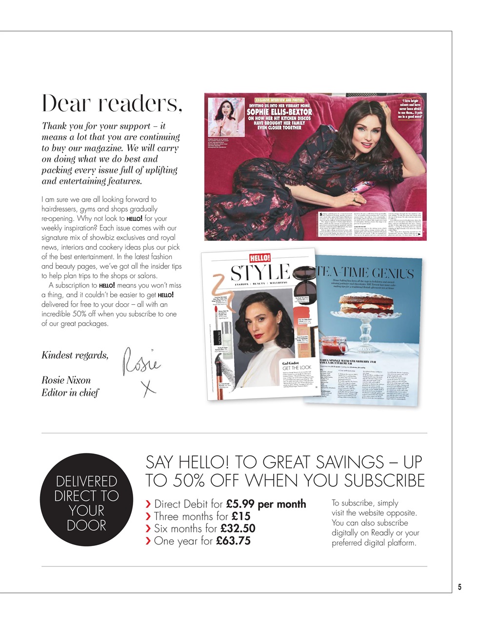 Hello! Magazine Preview Pages