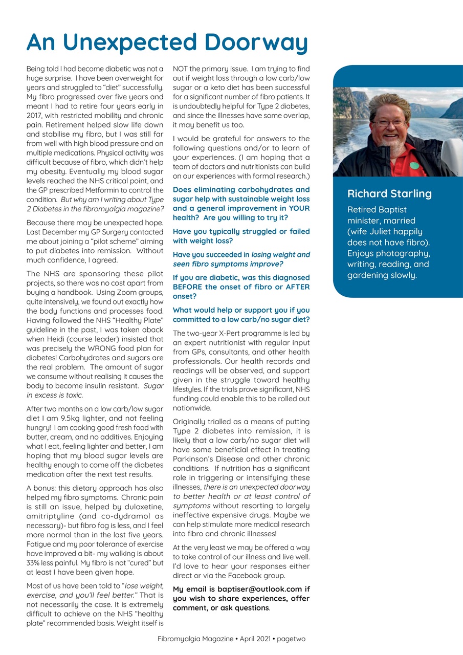 Fibromyalgia Magazine Preview Pages