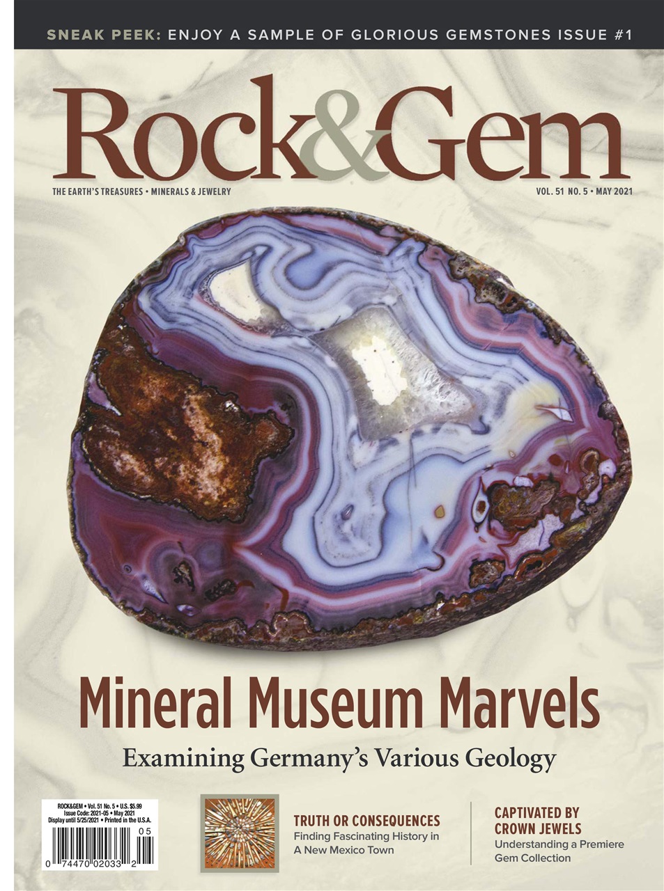 Rock&Gem Magazine Preview Pages