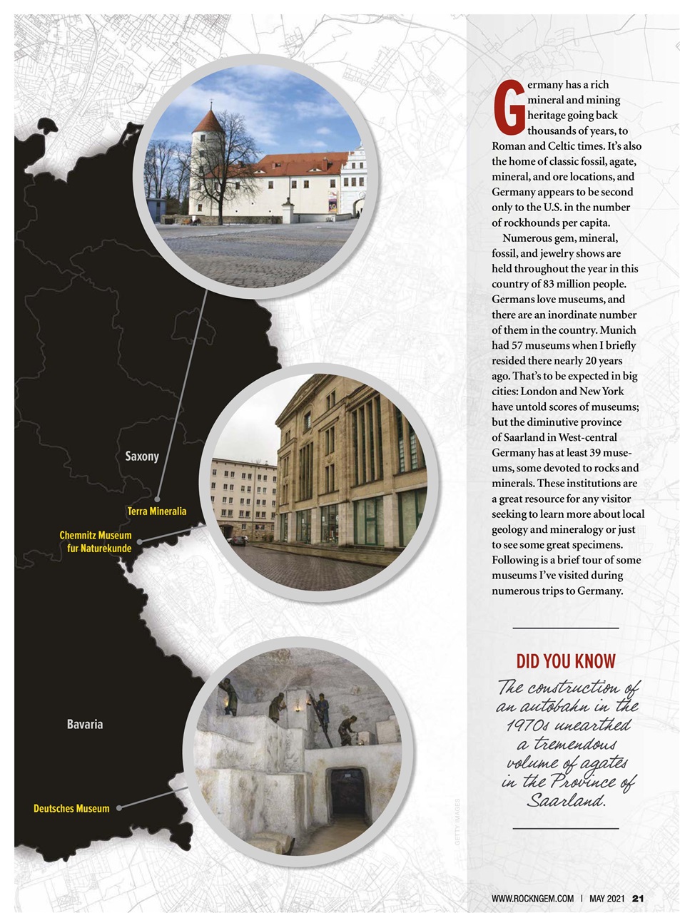 Rock&Gem Magazine Preview Pages