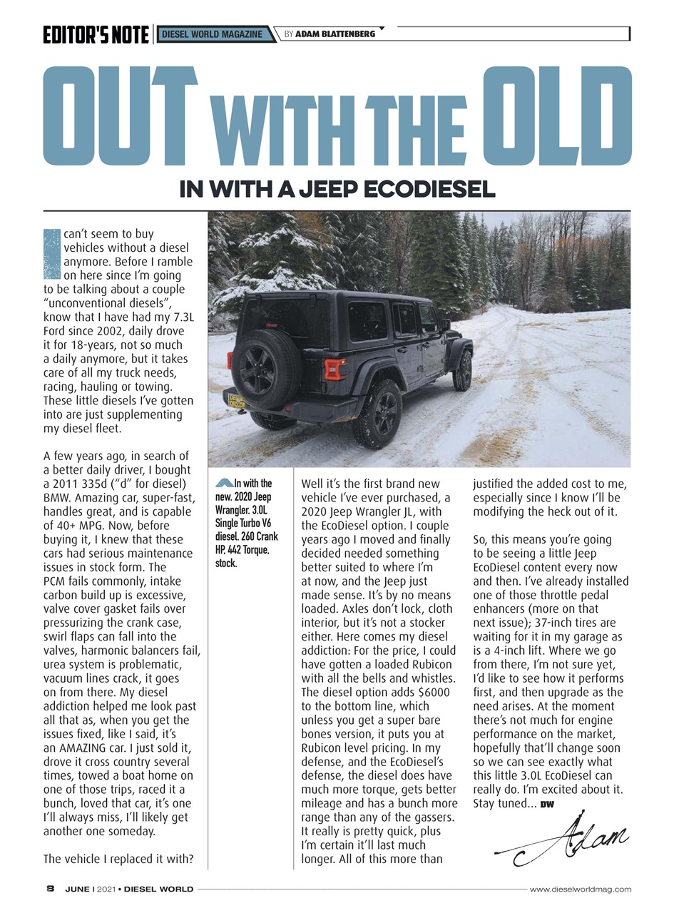 Diesel World Preview Pages