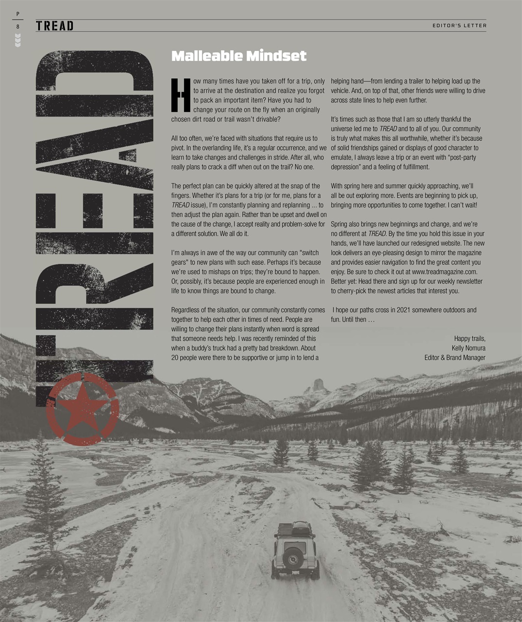 Tread Preview Pages