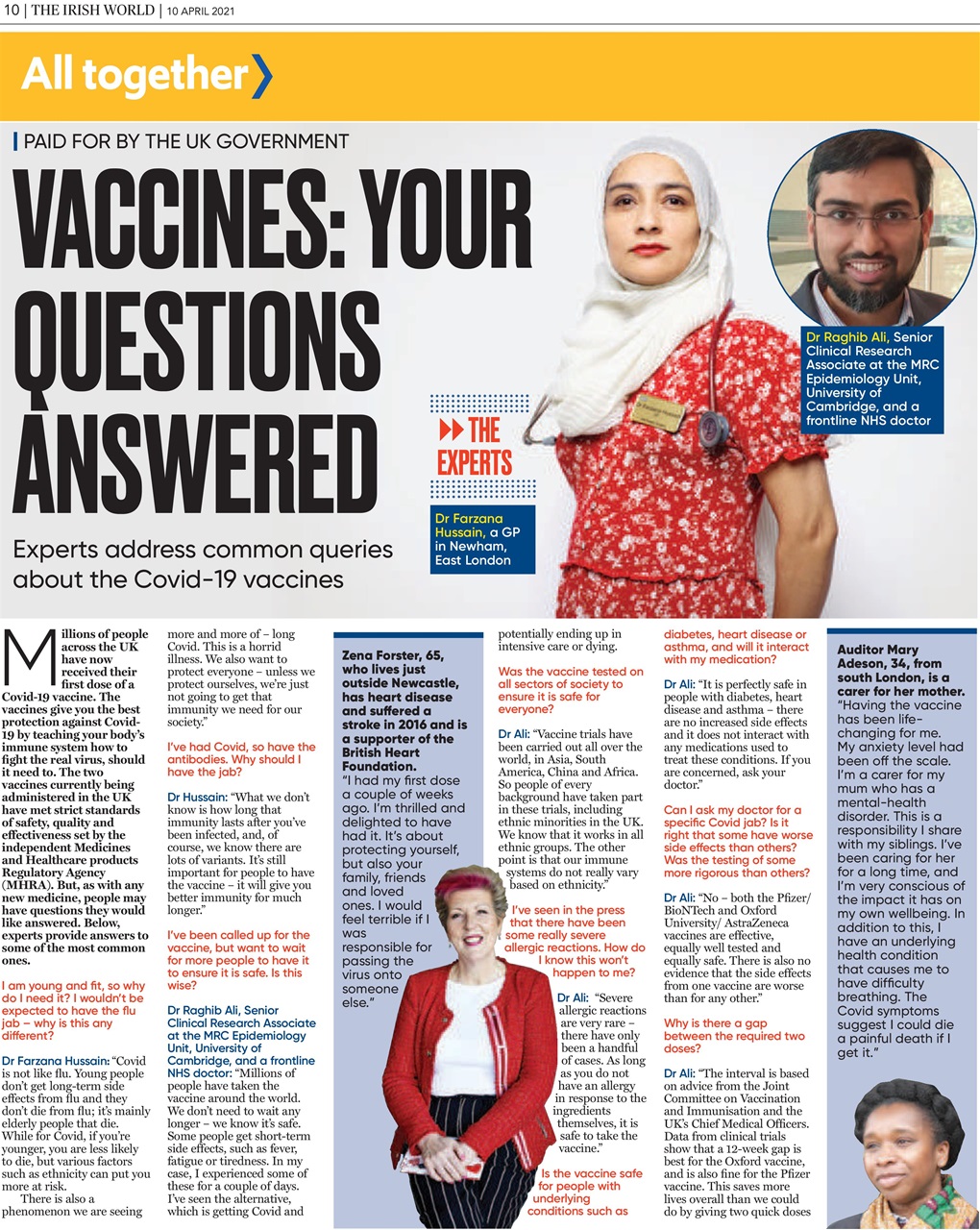 Irish World Preview Pages