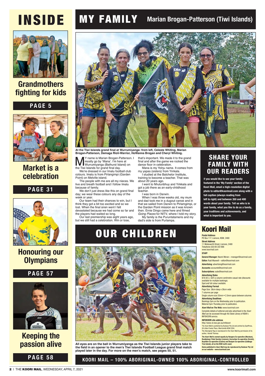 Koori Mail Preview Pages