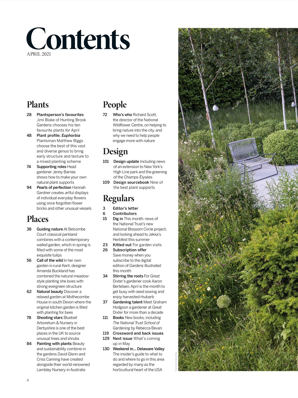 Gardens Illustrated Preview Pages