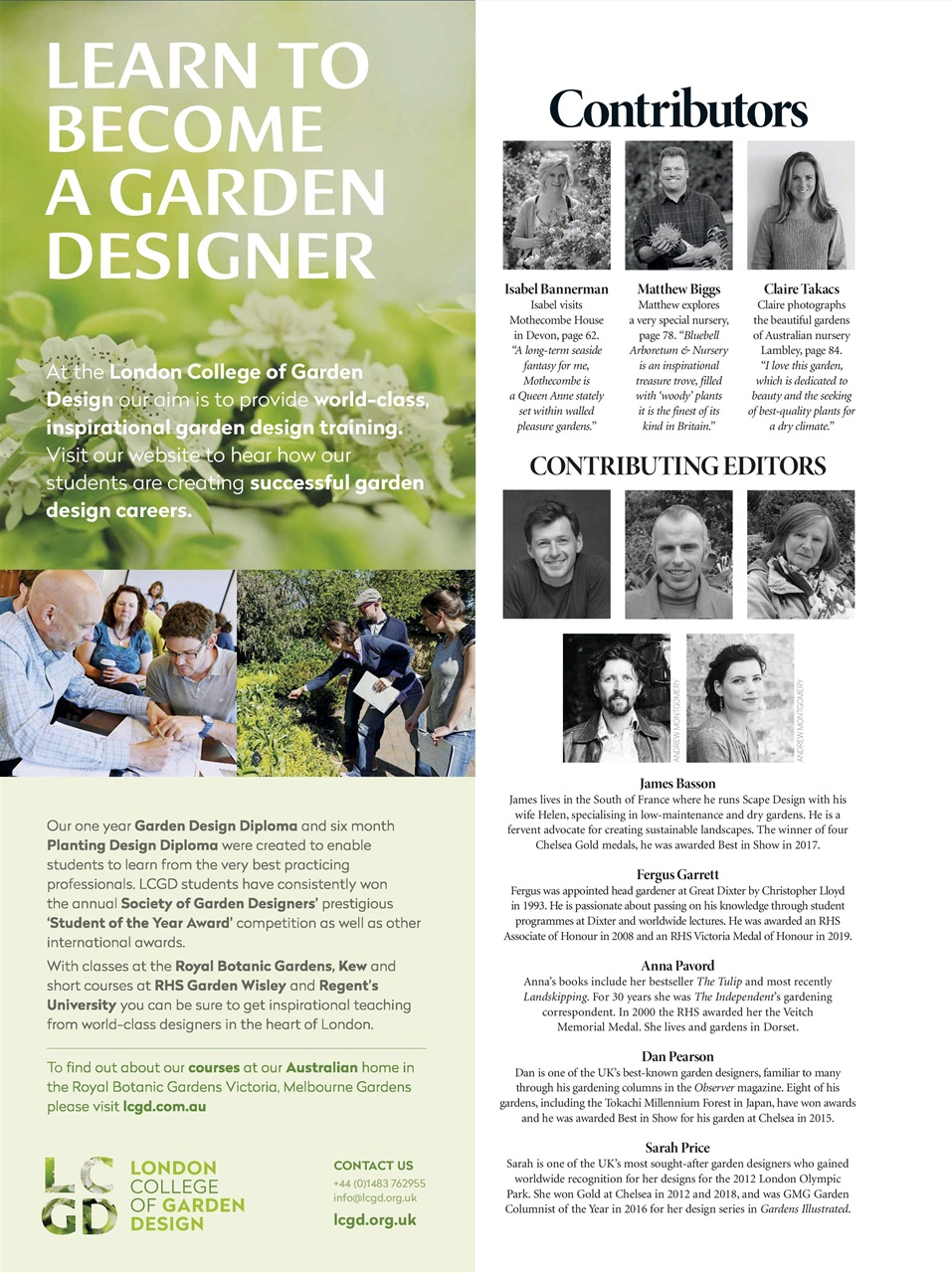 Gardens Illustrated Preview Pages