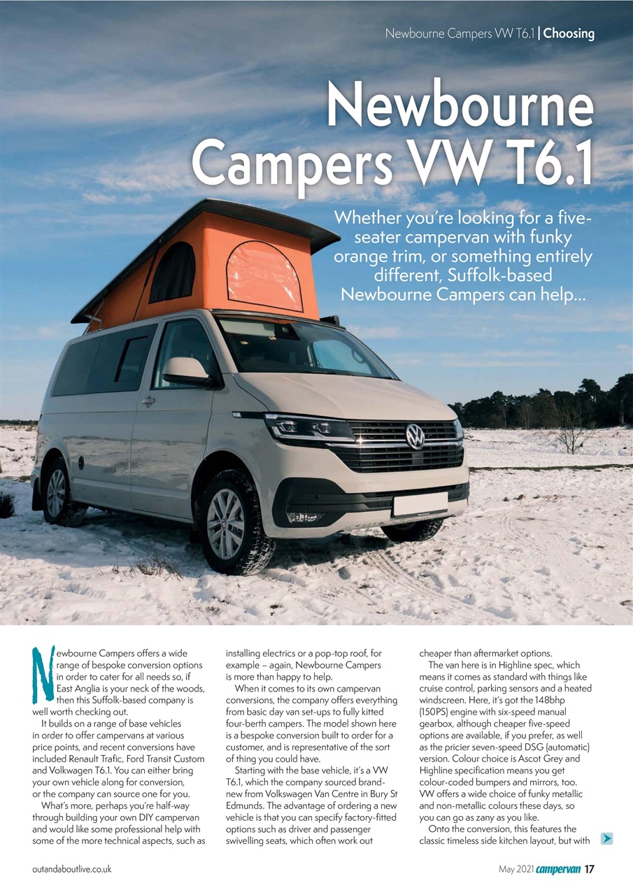 Campervan Preview Pages