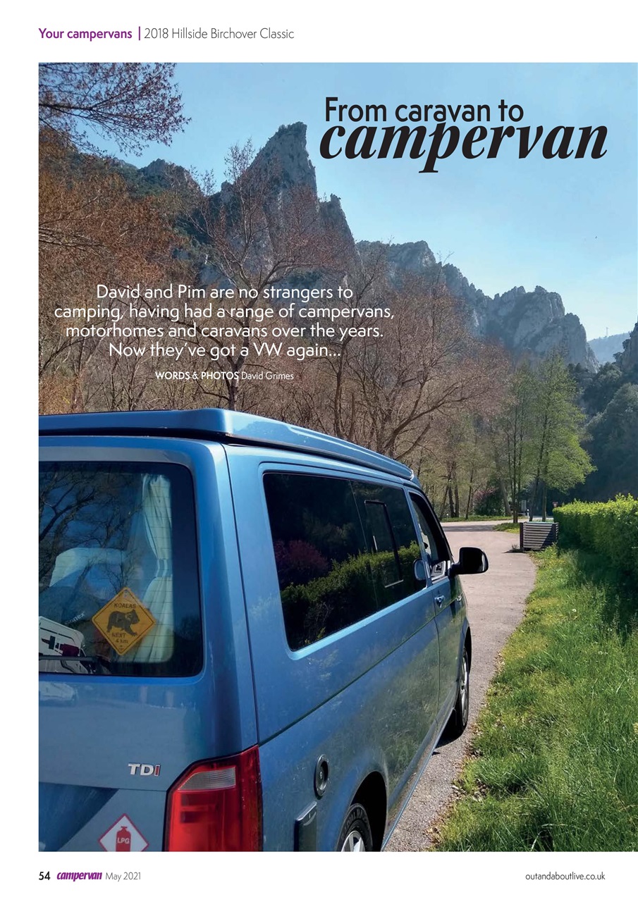 Campervan Preview Pages