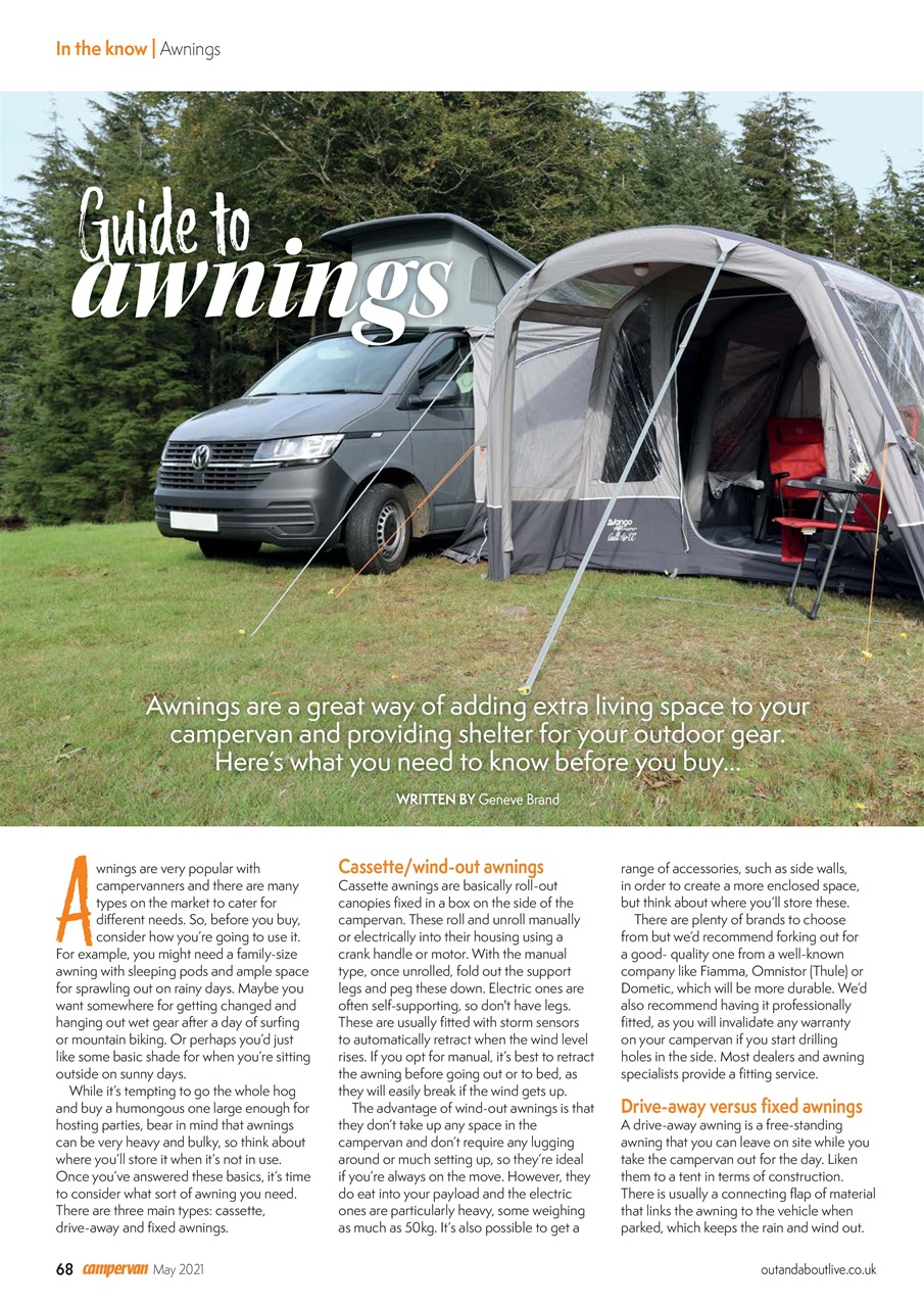 Campervan Preview Pages
