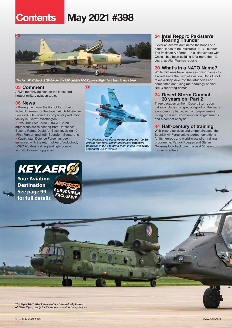 AirForces Monthly Preview Pages