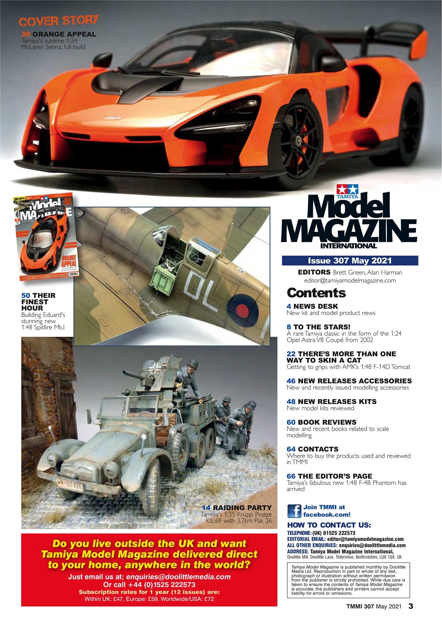 Tamiya Model Magazine Preview Pages