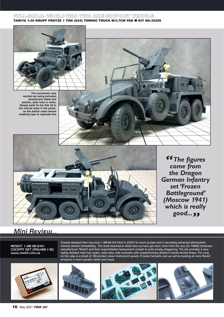 Tamiya Model Magazine Preview Pages