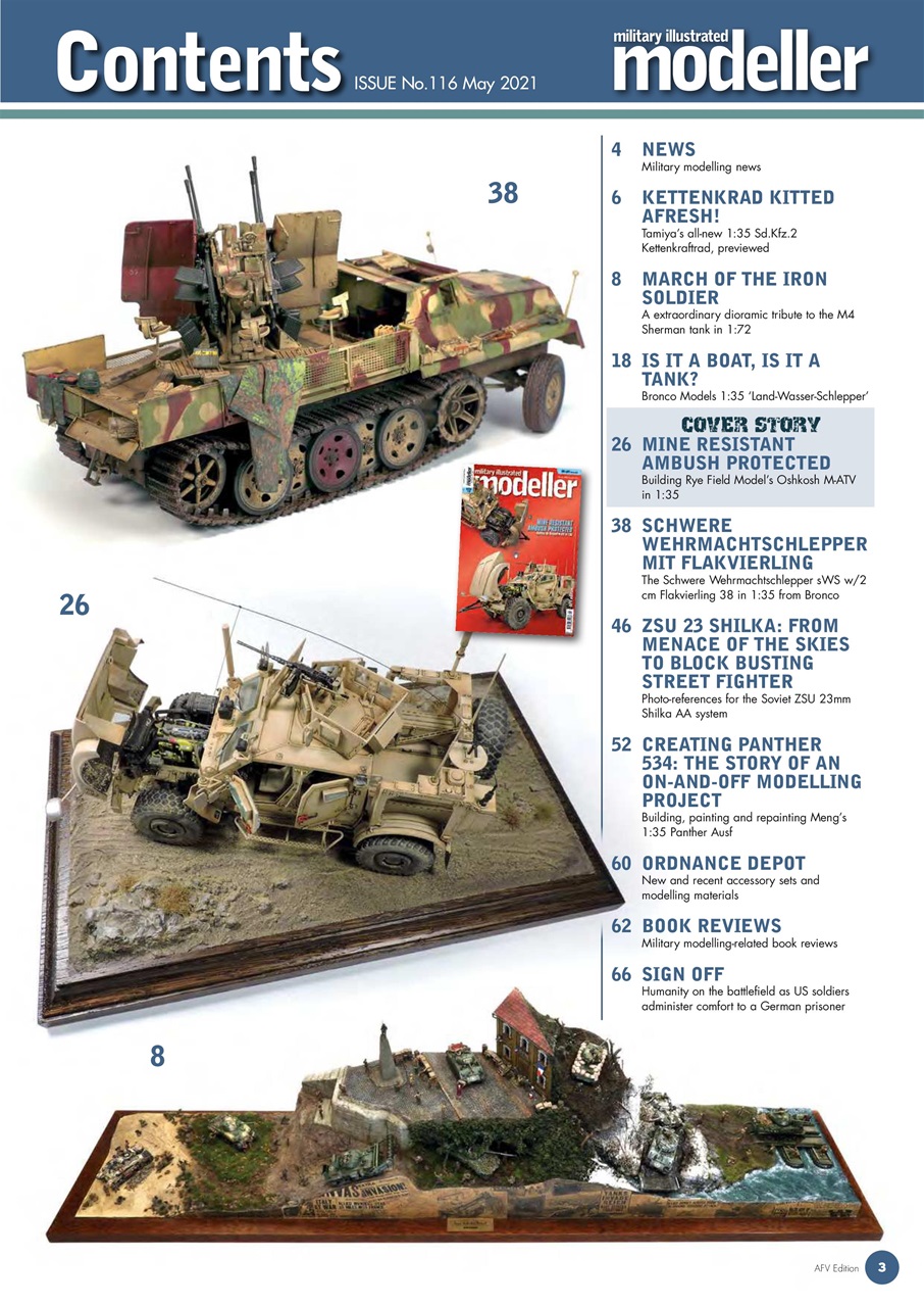 MIM: AFV Edition Preview Pages