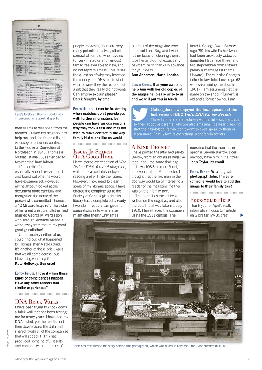 Who Do You Think You Are? Preview Pages