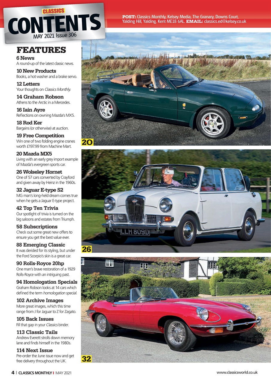 Classics World Preview Pages