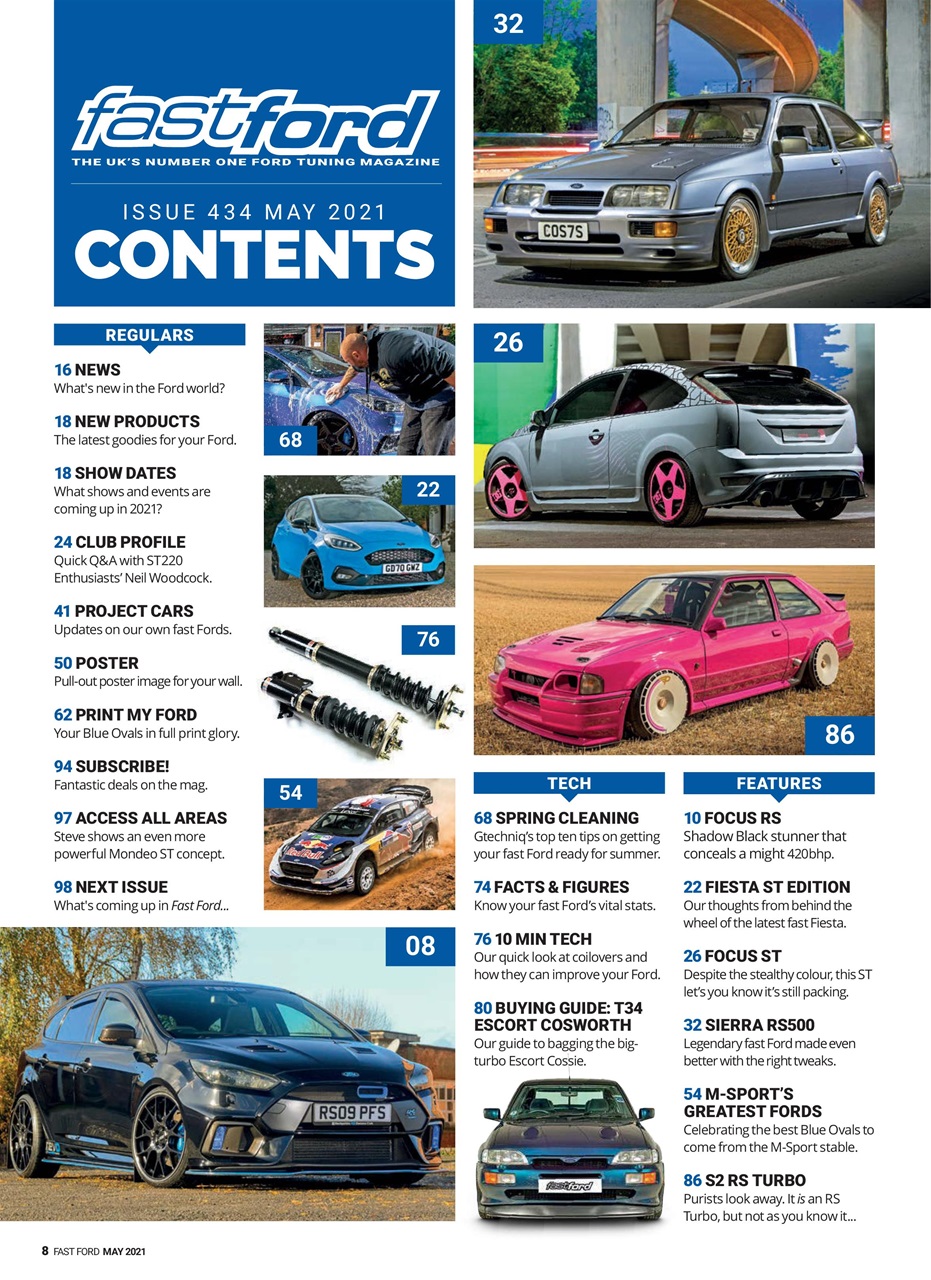 Fast Ford Preview Pages